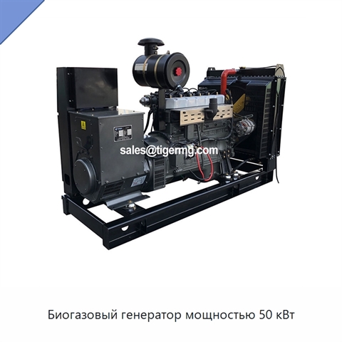 Биогазовый генератор мощностью 50 кВт