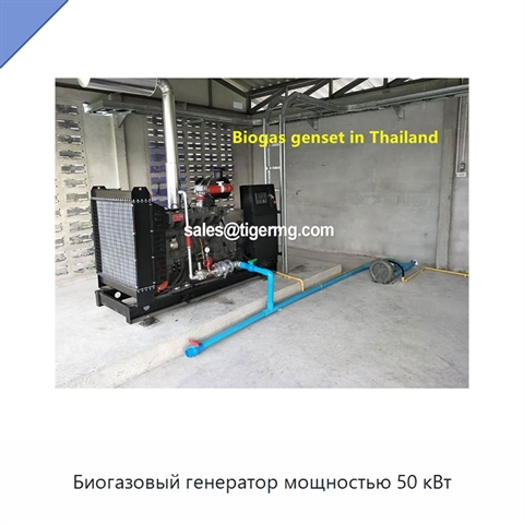 Биогазовый генератор мощностью 50 кВт