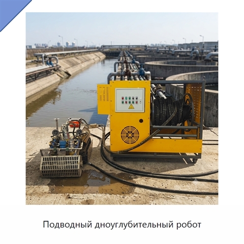 Подводный дноуглубительный робот