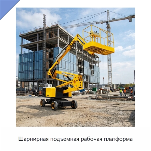 Шарнирная подъемная рабочая платформа