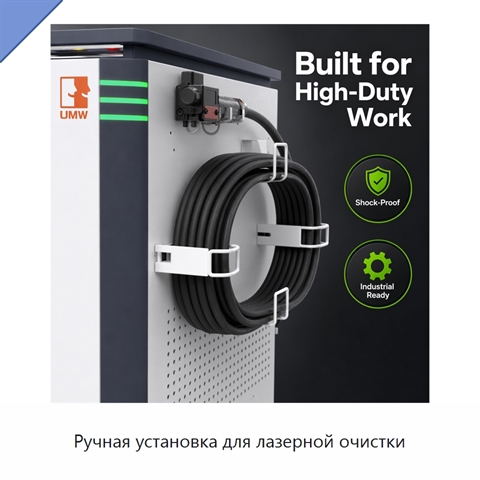 Ручная установка для лазерной очистки