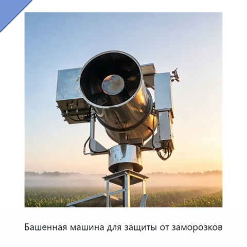 Башенная машина для защиты от заморозков