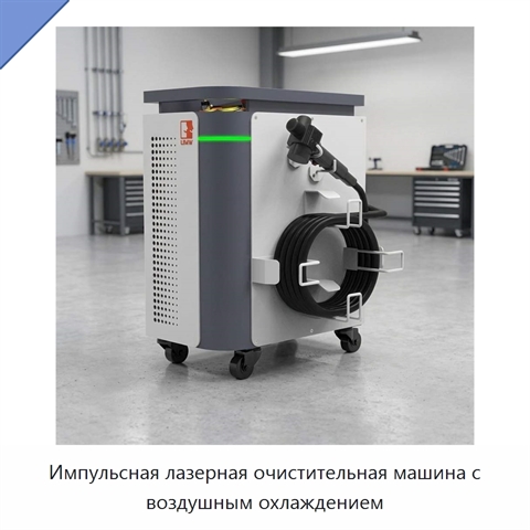 Импульсная лазерная очистительная машина с воздушным охлаждением