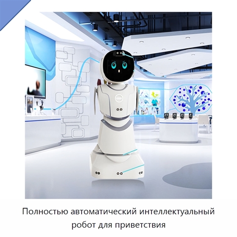 Полностью автоматический интеллектуальный робот для приветствия