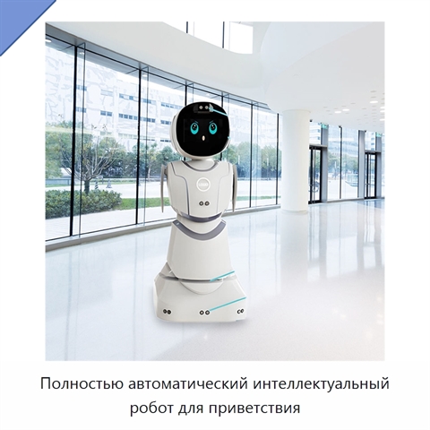 Полностью автоматический интеллектуальный робот для приветствия