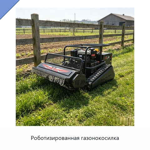 Роботизированная газонокосилка
