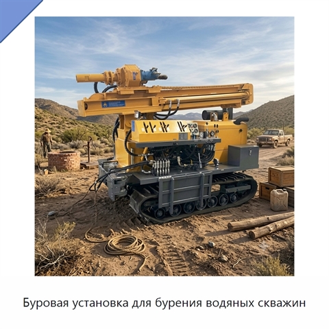Буровая установка для бурения водяных скважин