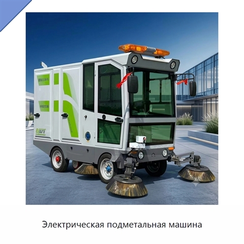 Электрическая подметальная машина