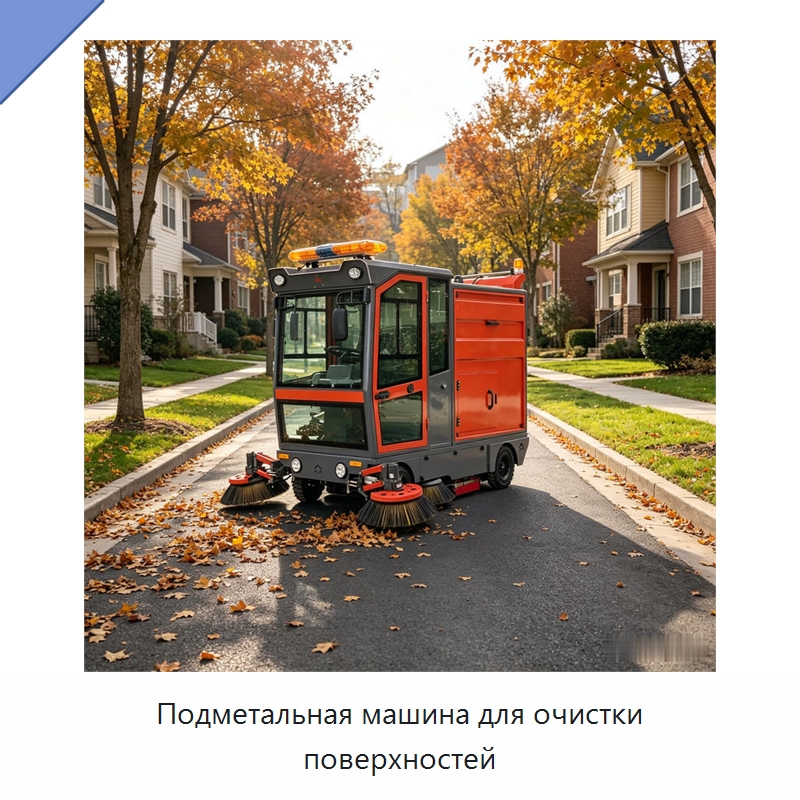 Подметальная машина для очистки поверхностей — Коммунальная техника