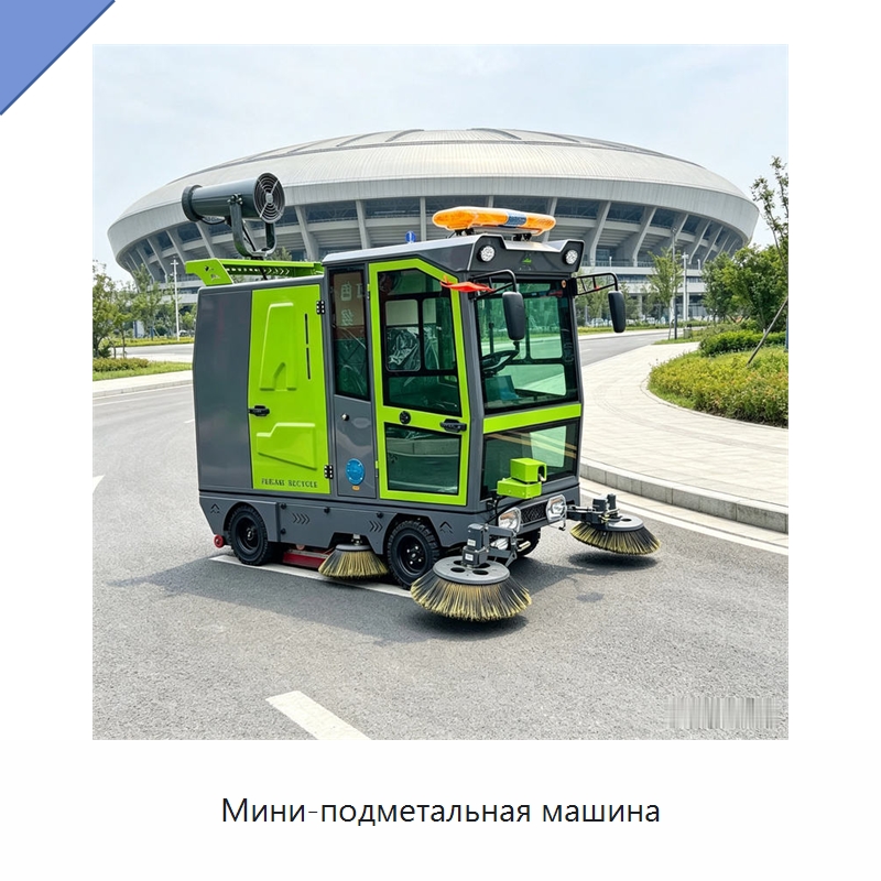 Мини-подметальная машина — Коммунальная техника