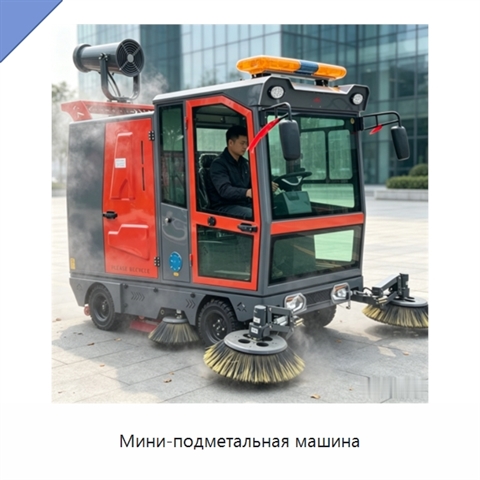 Мини-подметальная машина