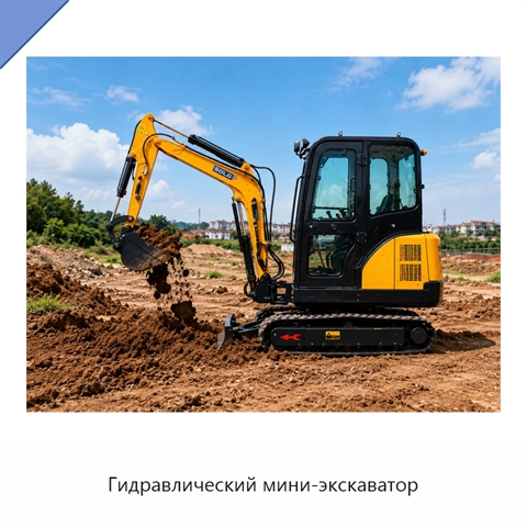 Гидравлический мини-экскаватор