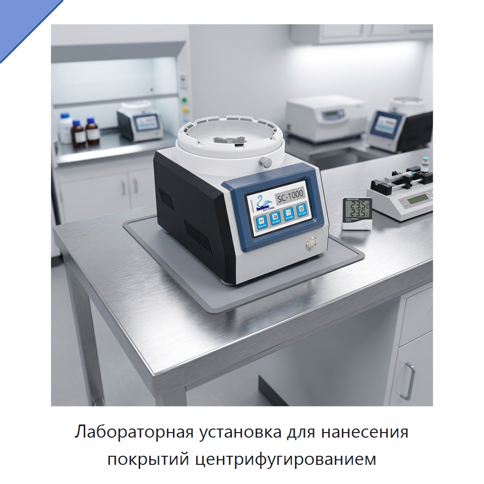 Лабораторная установка для нанесения покрытий центрифугированием — Специальные лабораторные принадлежности