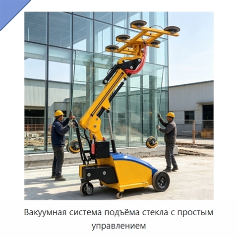 Вакуумная система подъёма стекла с простым управлением