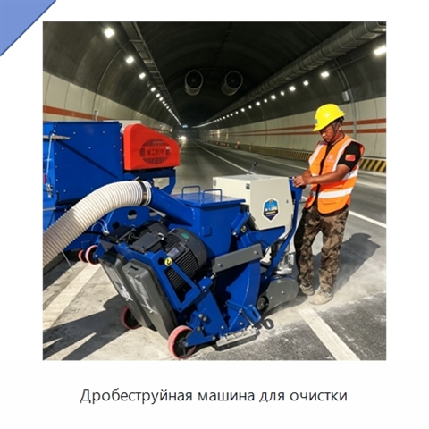 Дробеструйная машина для очистки