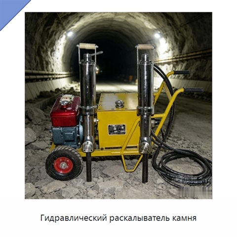Гидравлический раскалыватель камня