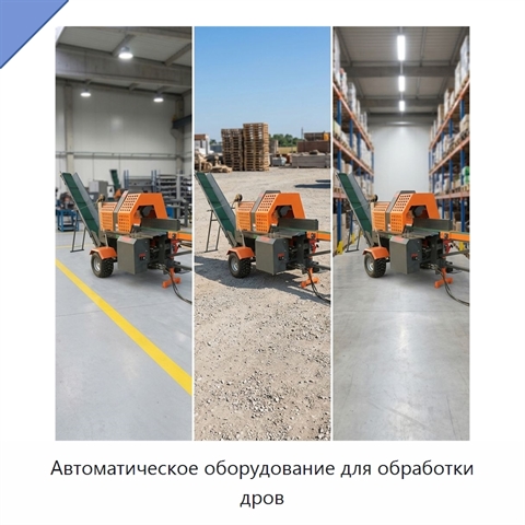Автоматическое оборудование для обработки дров