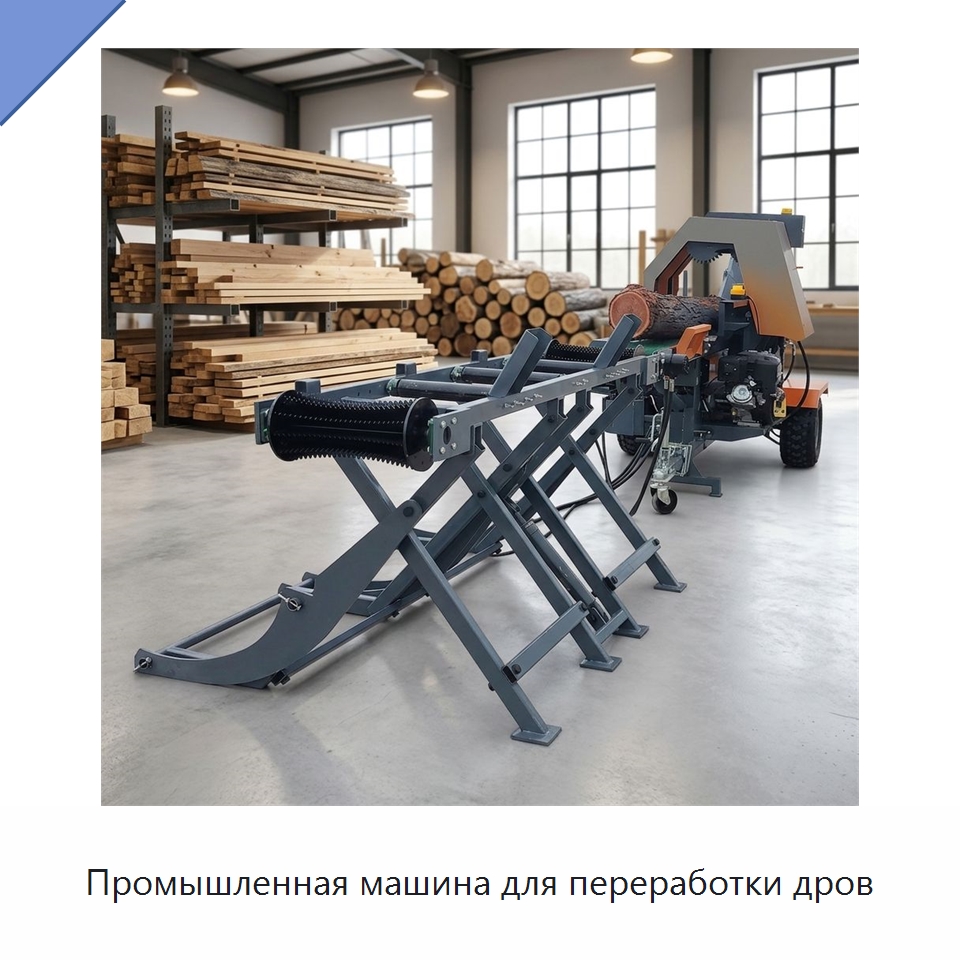 Промышленная машина для переработки дров — Специальная строительная техника