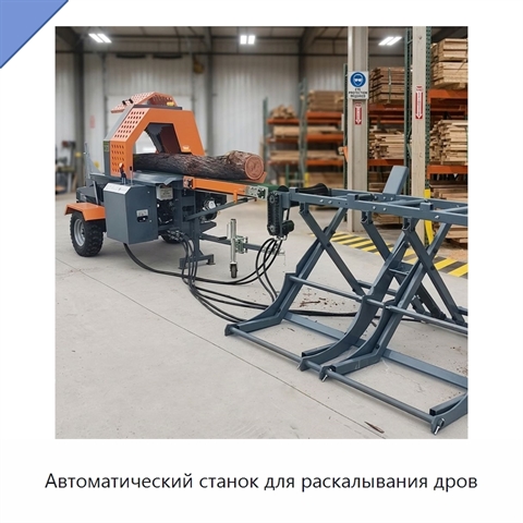 Автоматический станок для раскалывания дров