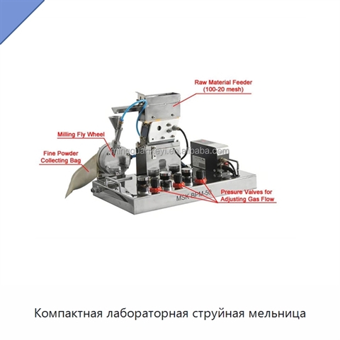 Компактная лабораторная струйная мельница