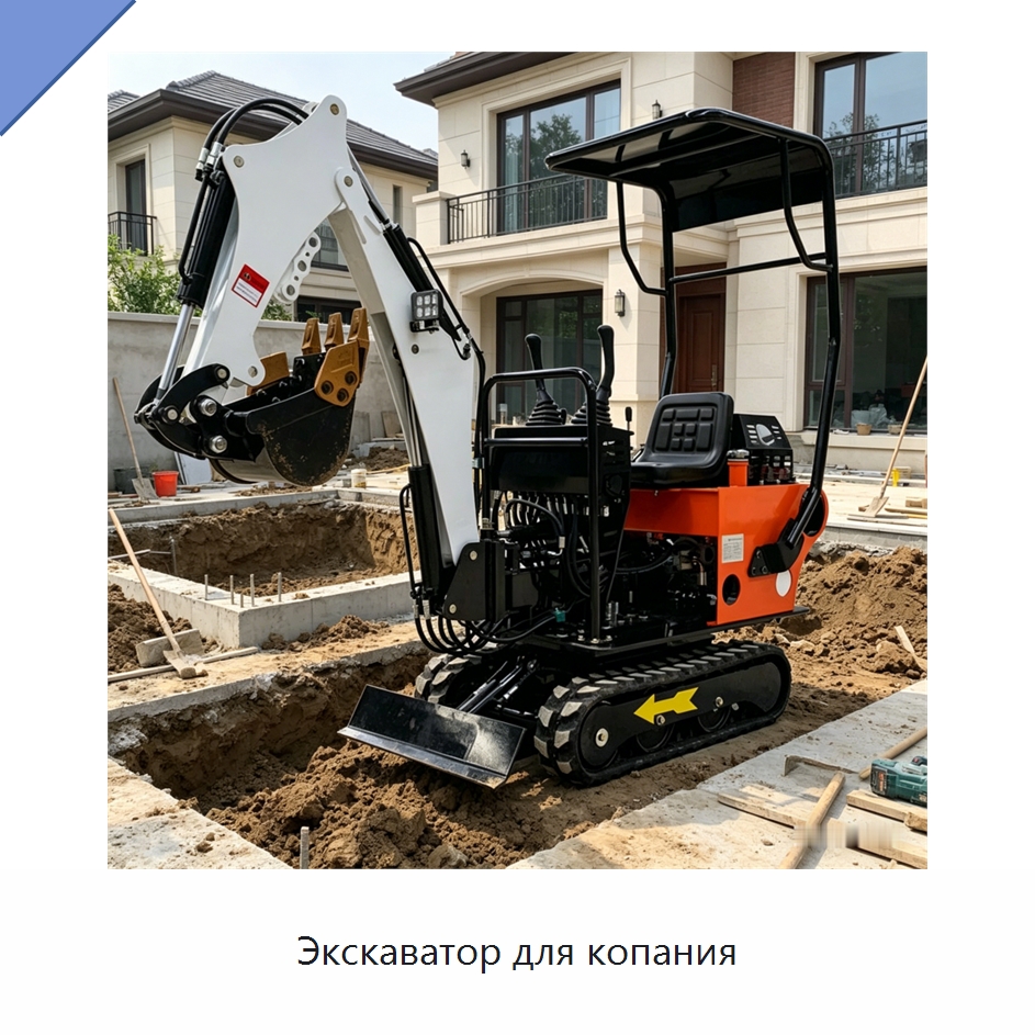 Экскаватор для копания — Землеройная техника