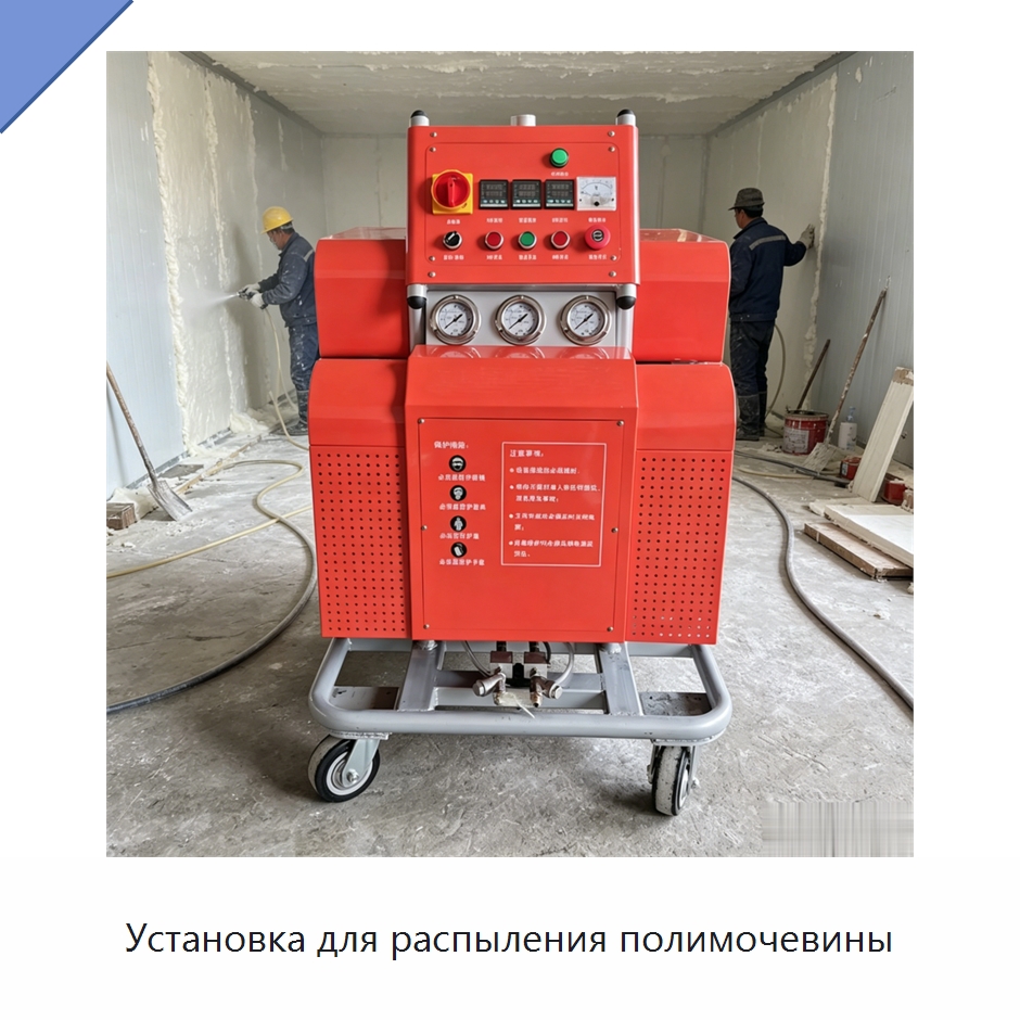 Установка для распыления полимочевины — Оборудование для производства пеноматериалов