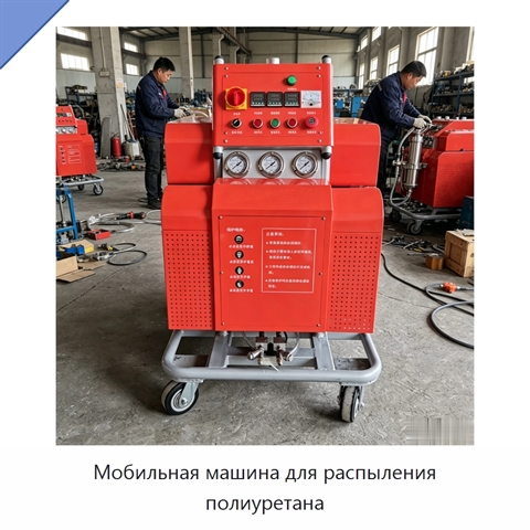 Мобильная машина для распыления полиуретана