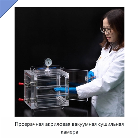Прозрачная акриловая вакуумная сушильная камера