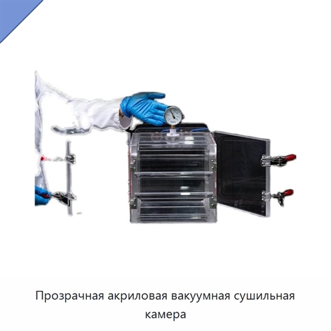 Прозрачная акриловая вакуумная сушильная камера