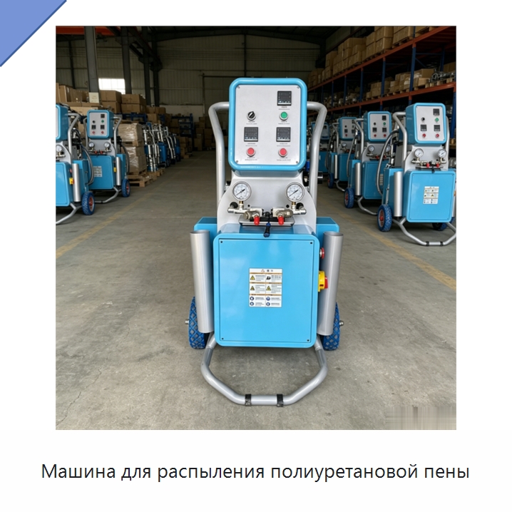 Машина для распыления полиуретановой пены — Оборудование для производства пеноматериалов