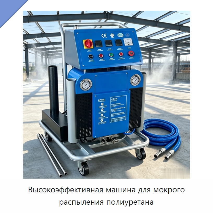 Высокоэффективная машина для мокрого распыления полиуретана — Оборудование для производства пеноматериалов