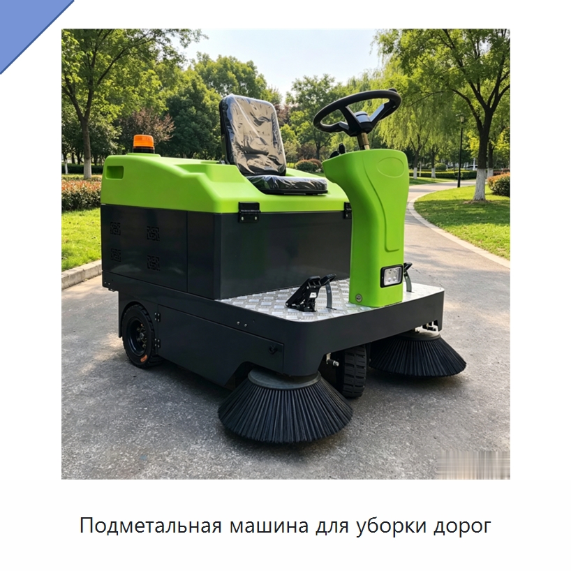 Подметальная машина для уборки дорог — Коммунальная техника