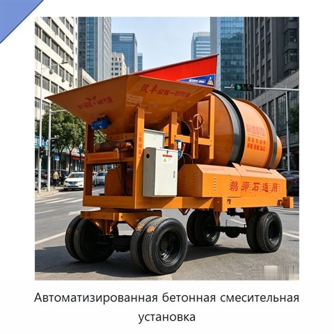 Автоматизированная бетонная смесительная установка