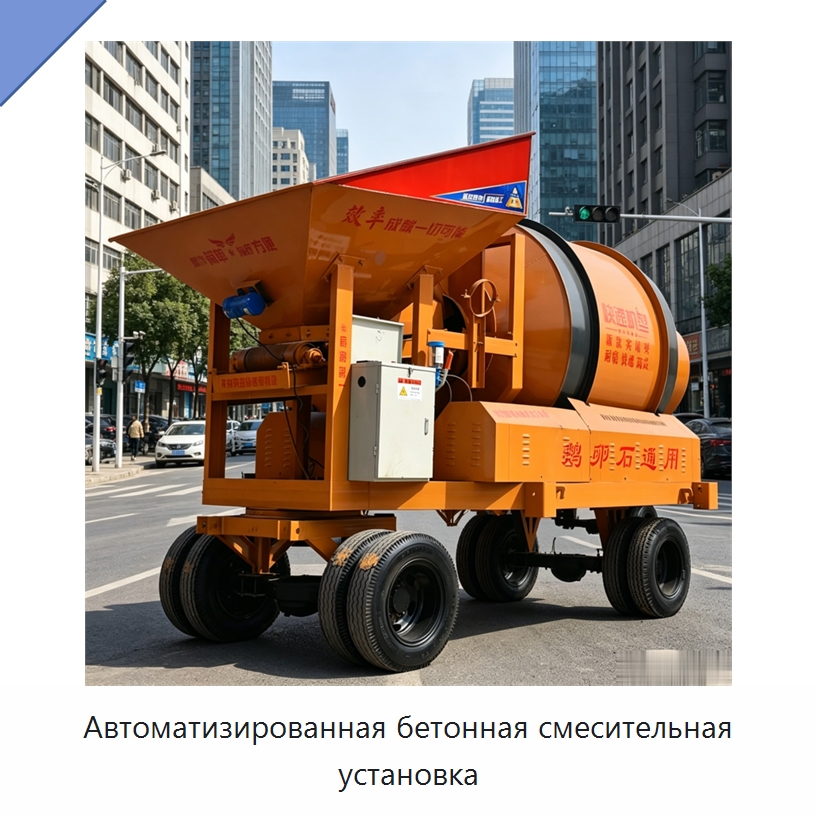 Автоматизированная бетонная смесительная установка — Оборудование для работы с бетоном
