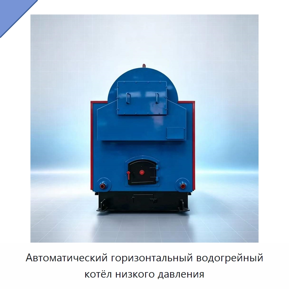 Автоматический горизонтальный водогрейный котёл низкого давления — Котлы и комплектующие