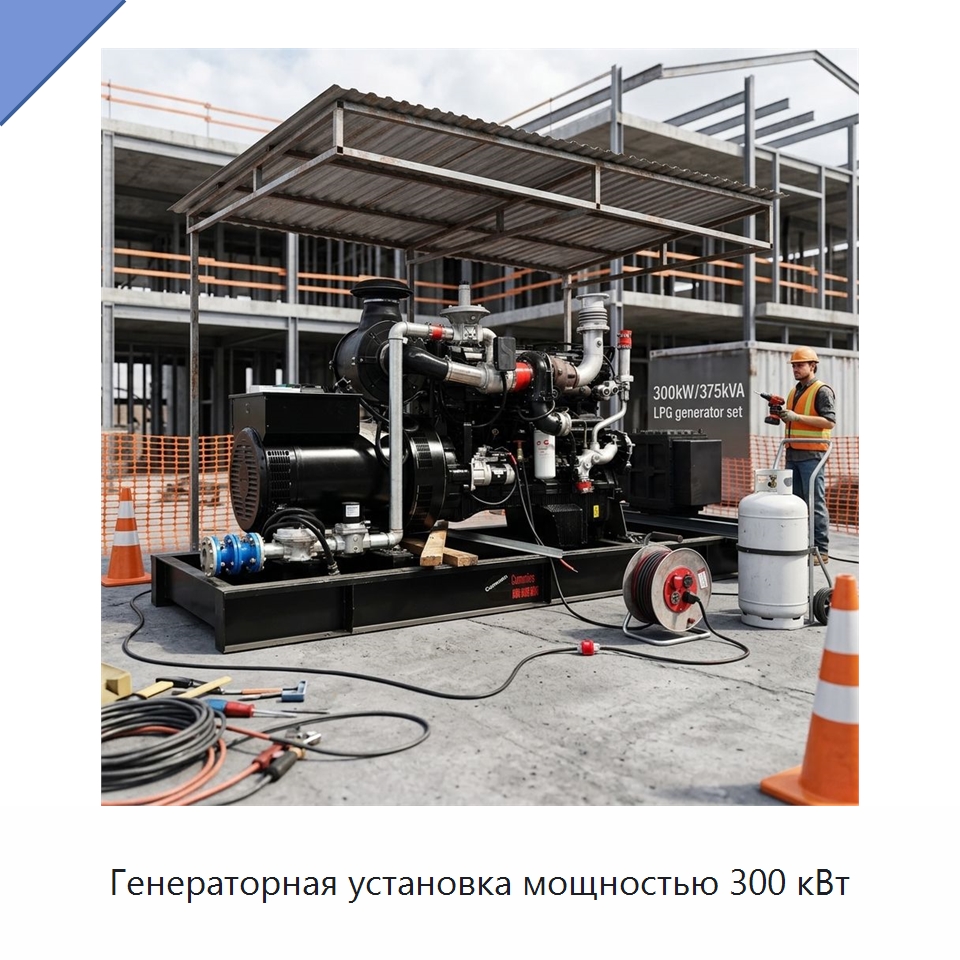 Генераторная установка мощностью 300 кВт — Газотурбинные генераторы
