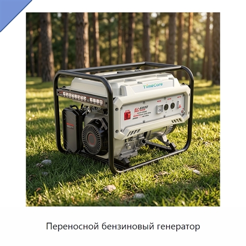 Переносной бензиновый генератор