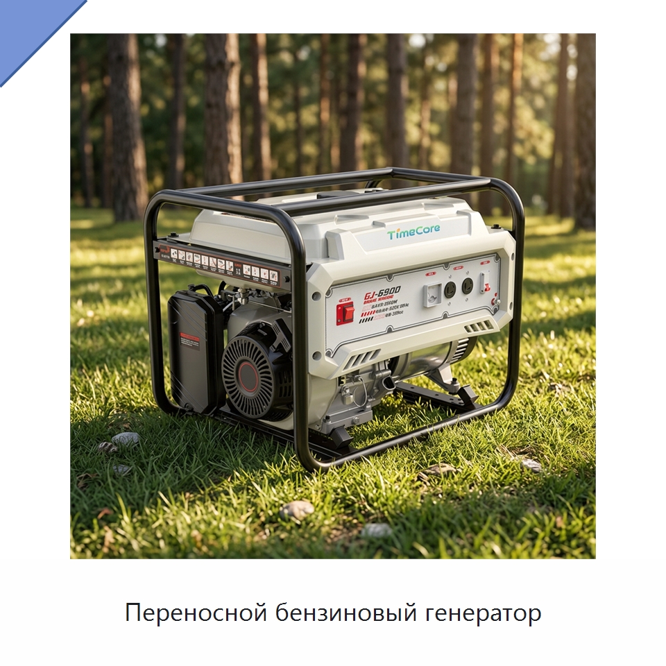 Переносной бензиновый генератор — Бензиновые генераторы