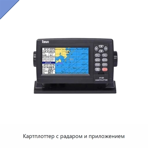 Картплоттер с радаром и приложением