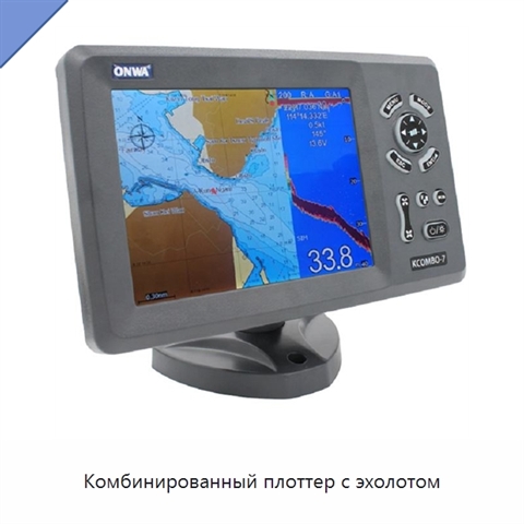Комбинированный плоттер с эхолотом