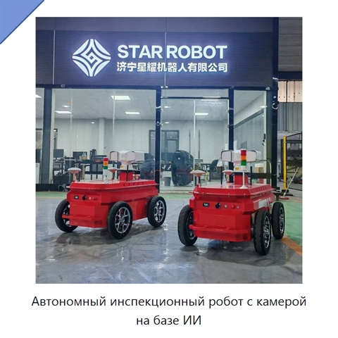 Автономный инспекционный робот с камерой на базе ИИ