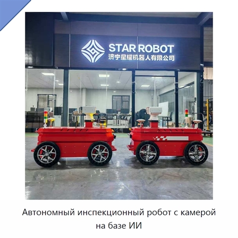 Автономный инспекционный робот с камерой на базе ИИ