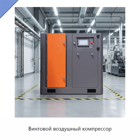 Винтовой воздушный компрессор