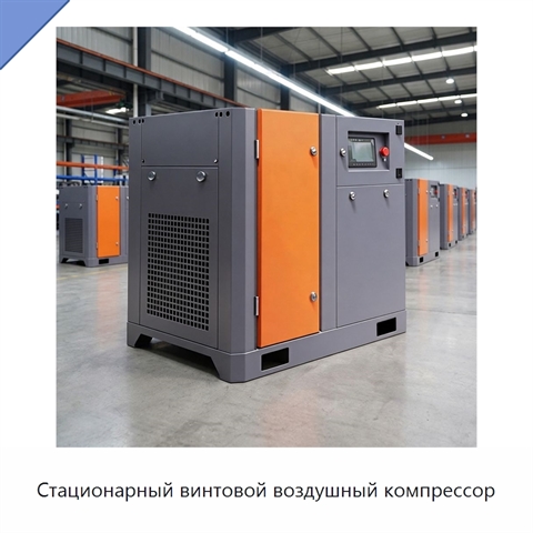 Стационарный винтовой воздушный компрессор