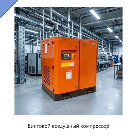 Винтовой воздушный компрессор