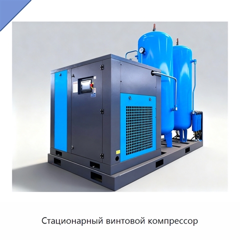 Стационарный винтовой компрессор