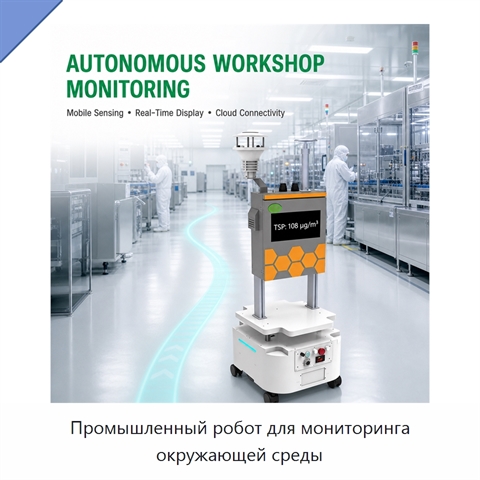Промышленный робот для мониторинга окружающей среды