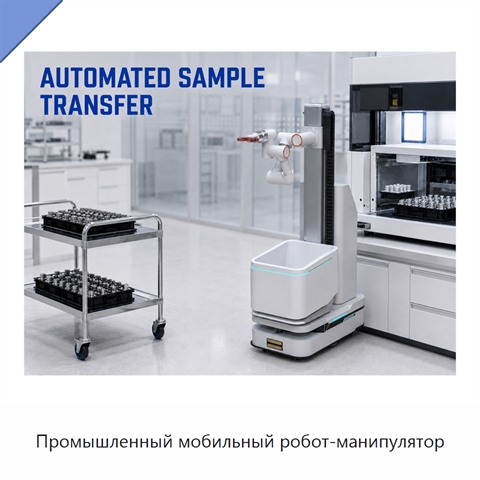 Промышленный мобильный робот-манипулятор