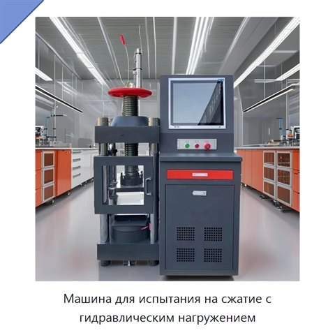 Машина для испытания на сжатие с гидравлическим нагружением
