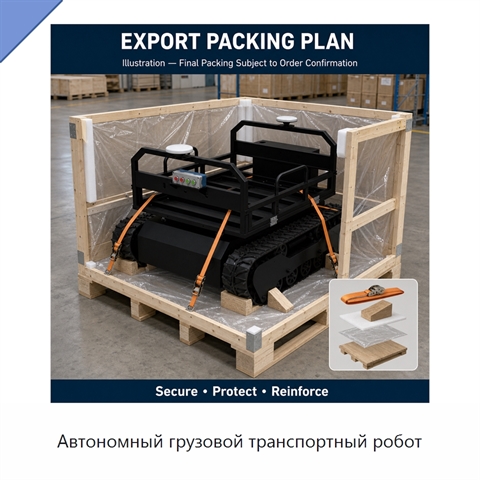 Автономный грузовой транспортный робот